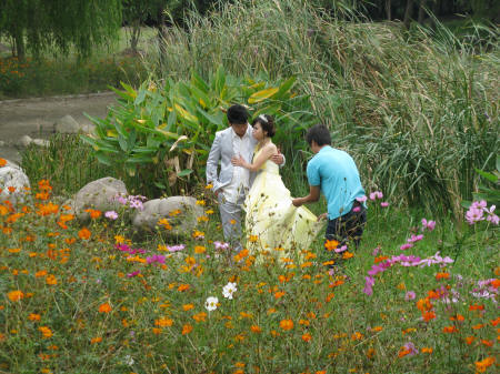 Century Park in Shanghai China