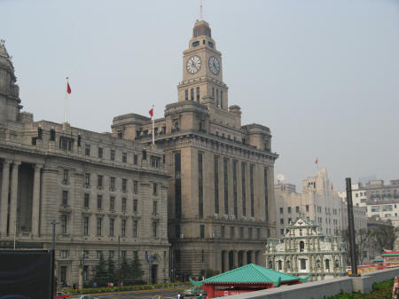 Customs House in Shanghai China