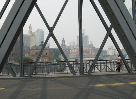 Suzhou Creek in Shanghai China