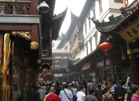 Yu Gardens in Shanghai China